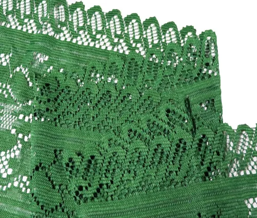 Miniatura 4 de Camino de mesa de tela de 13 x 60 pulgadas, bufanda de mesa verde con borlas para Navidad, vacaciones, decoración de boda