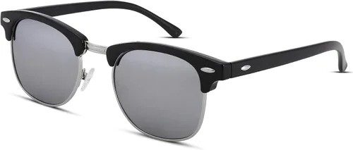 Miniatura 17 de Pro Acme Gafas de sol polarizadas semi sin montura con protección UV 400 para mujeres y hombres