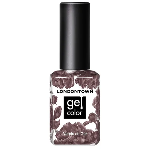 Miniatura 32 de LONDONTOWN Esmalte de uñas de gel UV/LED, de larga duración, resistente al astillado, color de alto brillo, marrón beige natural brillante, 0.4 fl