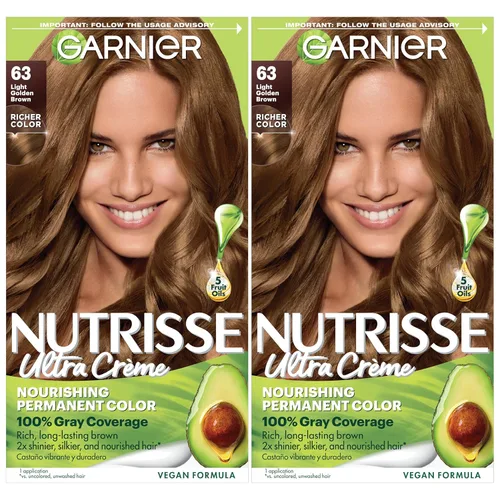 Miniatura 33 de Garnier Nutrisse - Tinte en crema nutritiva para el cabello, 30 marrón oscuro (Sweet Cola), tinte permanente para el cabello, 2