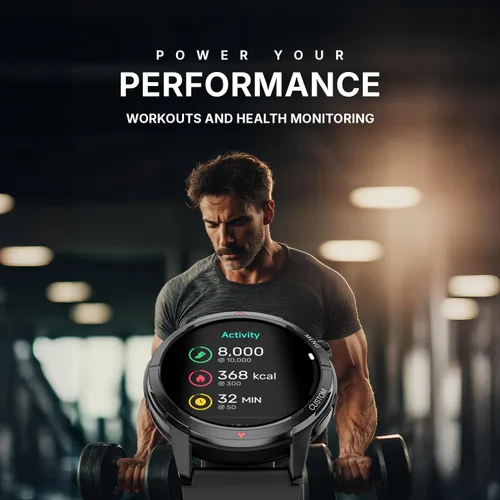 Miniatura 8 de Noise Endeavour 2 - Reloj inteligente resistente con IA Companion, GPS integrado, resistente a los arañazos, llamadas BT, AMOLED de 1.46 pulgadas