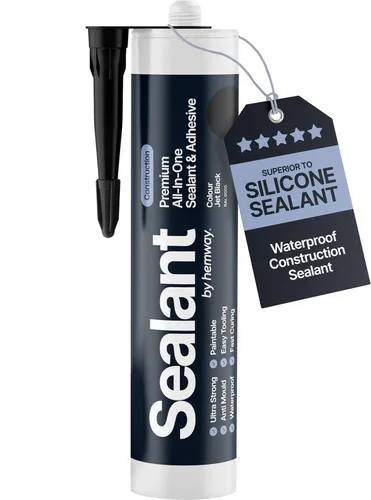 Miniatura 17 de Sellador Adhesivo de Polímero Híbrido Gris Claro para Cocina y Baño 13.1oz Todo en Uno Impermeable Resistente a la Intemperie Pintable