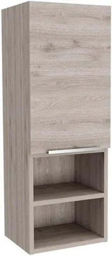 Miniatura 8 de Tuhome Mueble de baño Mila - Gris claro - Material de madera de ingeniería