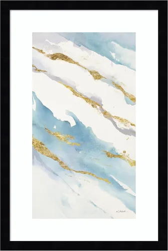 Miniatura 11 de Amanti Art Framed Wall Art Print 21x14 Drift v2 Crop by Mike Schick, Abstract Wall Art, Modern Contemporary Decor, Small Poster Painting Artwork for