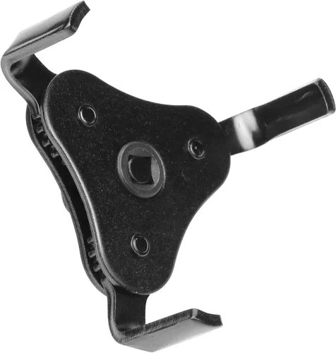 Miniatura 8 de Llaves de filtro de aceite ajustables universales de 2-1/2 a 4.5 pulgadas, llave de 3 mandíbulas, juego de herramientas de llave de filtro de Negro
