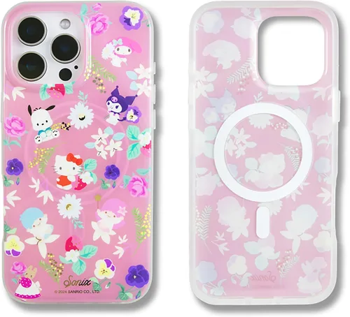 Miniatura 92 de Sonix x Sanrio - Funda para iPhone 15 Pro, compatible con MagSafe, probada en caídas de 10 pies, adivinador Kuromi