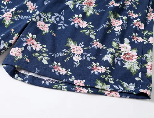 Miniatura 5 de ENJOYNIGHT - Conjunto estampado de pijama con parte superior sin mangas y pantalones cortos, para mujer