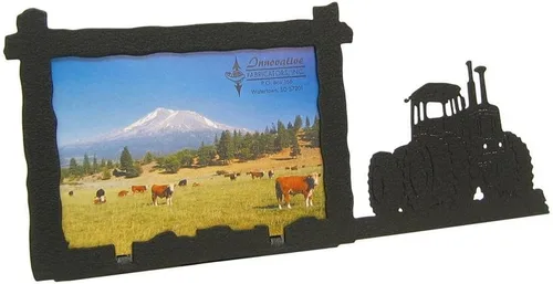 Miniatura 43 de Innovative Fabricators, Inc. American Steel Farm & Ranch - Marco de fotos, tractor de tracción en las cuatro ruedas, paisaje de 5 x 7, fabricado