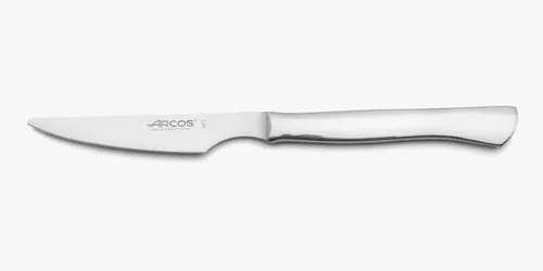 ARCOS Cuchillo para carne no dentado de 4 pulgadas con borde liso para cortar y filetear carne. Hoja y mango de acero inoxidable Monoblock. Serie
