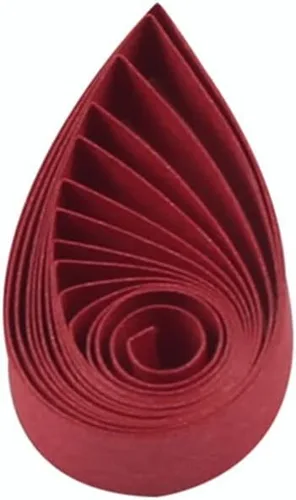 Miniatura 37 de Juego de tiras de filigea de papel de 0.197 in de color sólido, papel de origami, manualidades, manualidades de un solo color, tiras de filigea