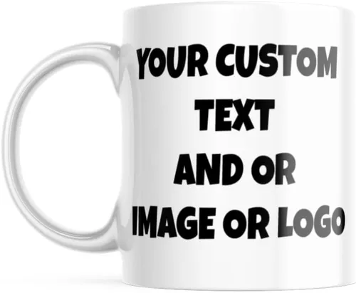 Miniatura 2 de Tazas de café con foto personalizada, 11 onzas, tazas personalizadas con imagen, texto, nombre, regalos personalizados para el día de V, novio