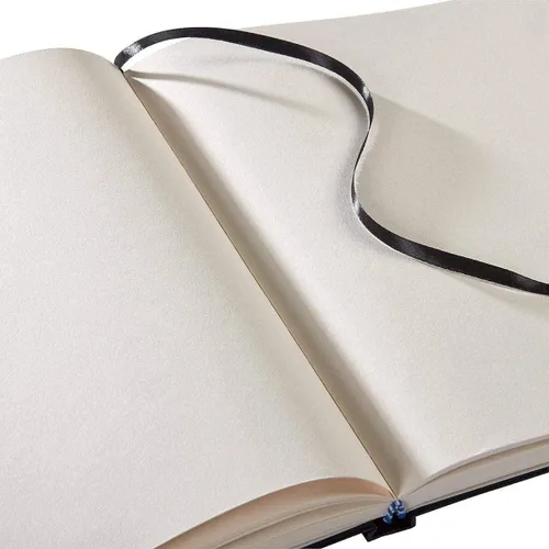Miniatura 7 de KINGART Cuaderno de bocetos de tapa dura negra de 8.5 x 11 pulgadas, encuadernado perfecto, para medios húmedos y secos, 160 páginas, 80 hojas