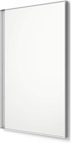 Miniatura 10 de Better Bevel - Espejo rectangular enmarcado de 24 x 36 pulgadas, espejo de pared de baño, fabricado en Estados Unidos, marco de acero, acabado negro