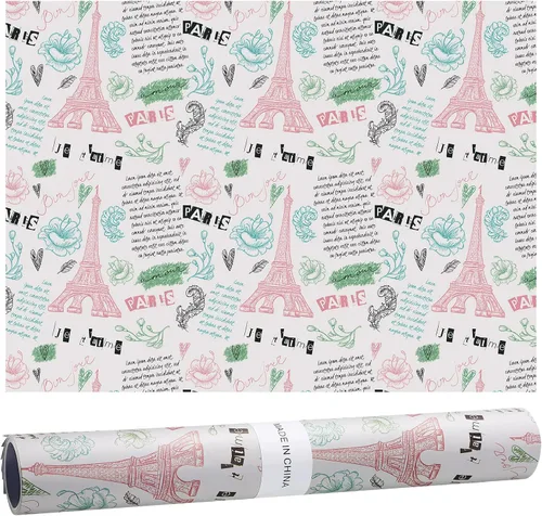 Miniatura 11 de Gersoniel 10 hojas de forros de cajones para aparadores, forros de cajones perfumados, papel perfumado no adhesivo para estantes fragantes del hogar