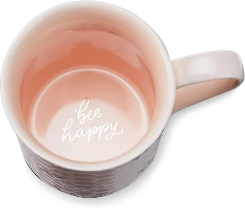 Miniatura 8 de Taza de té de cerámica Pinky Up Annette con infusor y tapa, taza de viaje para tés de hojas sueltas, oficina en casa, camping, picnic, 12 oz, juego