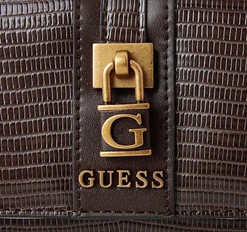 Miniatura 3 de GUESS Ginevra - Cartera de mano múltiple, Coñac