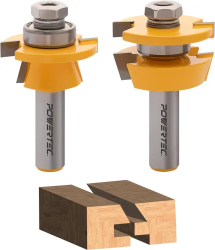 Miniatura 18 de POWERTEC Placa Base de Router de Acrílico Transparente de 6-1/2" con Pin de Centrado y Tornillos de Montaje Sub-Base Pretaladrada para Bosch
