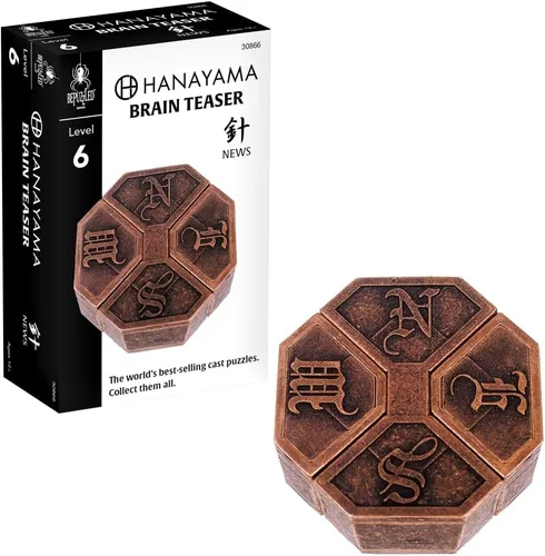 Miniatura 15 de Rompecabezas de metal fundido para el cerebro Equa Hanayama (nivel 6)