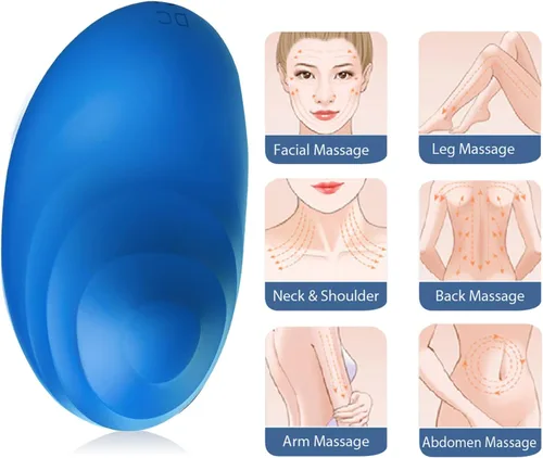Miniatura 2 de Masajeador Facial Personal, Masajeador de Cuello Masajeador de Cara Espalda Herramienta, Mini Masajeador Eléctrico Inalámbrico Modos Multifunción