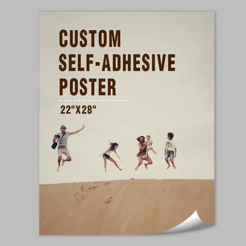 Miniatura 19 de wall26 Impresiones de póster personalizadas: carga tu imagen/foto, foto personalizada en impresión de póster autoadhesiva, duradera e impermeable