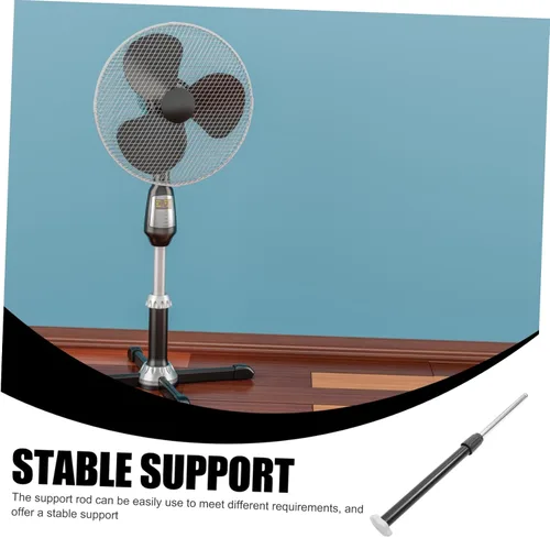 Miniatura 5 de Zerodeko Extensión de barra de soporte de ventilador de pedestal para ventiladores de piso, estable y compatible con varillas de soporte, varios