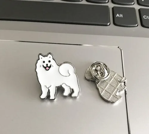 Miniatura 57 de Broche de perro carlino encantador para mascotas, broche de ramillete de metal, placa de identificación para perro, regalo de cumpleaños de Navidad