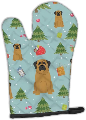 Miniatura 110 de Caroline's Treasures BB2732OVMT Dog House Collection Border Collie - Guante de horno grueso resistente al calor para sartenes calientes y horno