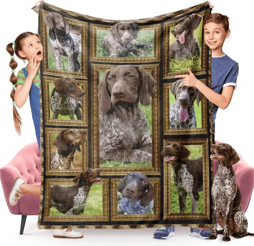 Miniatura 26 de Manta de perro Cocker Spaniel para niños, bonita manta de franela suave y acogedora para niñas y niños, mantas para bebés y niños pequeños