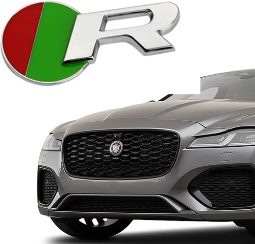 Miniatura 12 de R-Dynamic Sports Insignia 3D, Emblema Logo Adhesivo R-Sport R S para Carrocería Maletero Guardabarros Parrilla Delantera del Automóvil, Símbolo