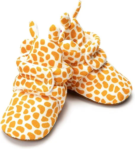 Miniatura 4 de Meckior - Calzado de invierno de polar cálido para recién nacidos, pantuflas para los que empiezan a caminar, para niños y niñas