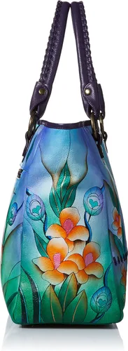 Miniatura 3 de Anna by Anuschka - Bolso de mano para mujer, de piel auténtica, grande, diseño clásico