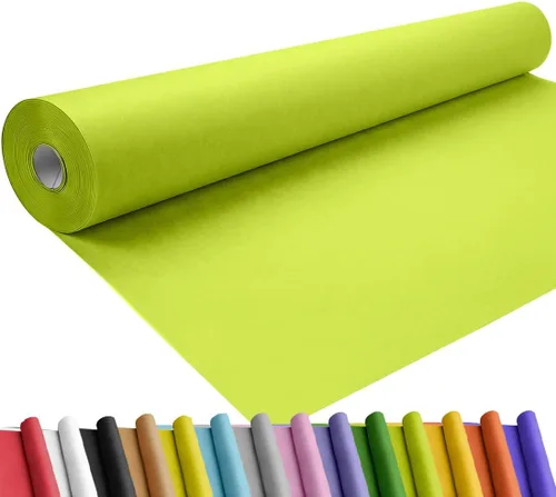 Miniatura 35 de SMART&CASUAL Papel de regalo negro de 17.8 x 760 pulgadas (63 pies) de papel kraft para regalo, tablón de anuncios, ramos, flores, niños, embalaje
