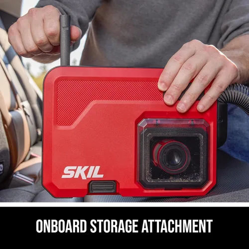 Miniatura 5 de SKIL Aspiradora sin escobillas delgada de 20 V, kit que incluye batería de 2.0 Ah y cargador USB-C - VA1200D-10