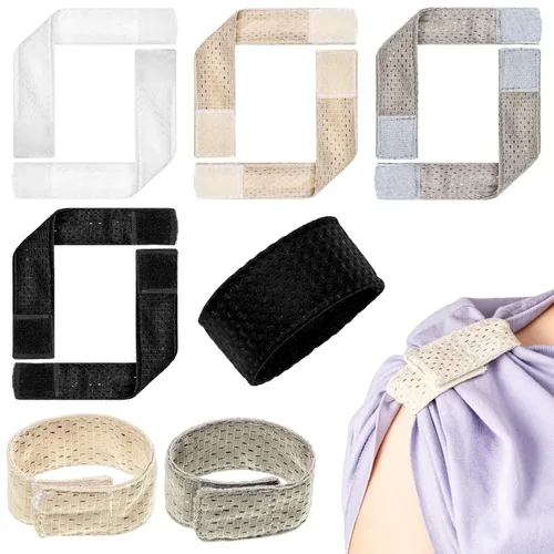 Amylove 8 soportes para manga de sóftbol, lazos de manga de jersey con cierres de para camisas, coleteros para camisetas, fútbol, béisbol, Varios