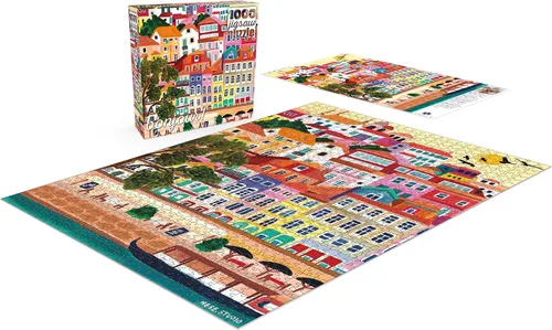Miniatura 4 de Buffalo Games - Bonjour - Porto Portugal - Rompecabezas de 1000 piezas para adultos - Rompecabezas desafiante perfecto para noches de juego