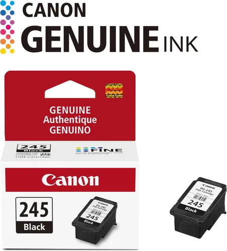 Miniatura 3 de Canon PG-245 - Cartucho de tinta negra original, compatible con iP2820, MG2420/2924/2920/3020/2522/2525, MX492, TS3120/302/302a/202/202a/4520/3320