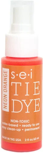 Miniatura 16 de S.E.I. Botella de spray de teñido anudado de caléndula: 2 oz. Spray de tinte de tela no tóxico, tinte permanente para ropa DIY, One Step