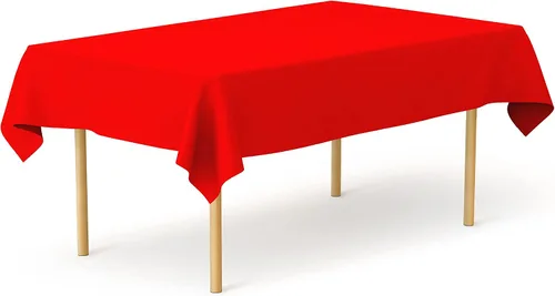 Miniatura 60 de Pomp Mantel Premium de Poliéster de 60" x 84" en Color Amarillo Plátano Tela Fácil de Cuidar, Resistente a Arrugas y Manchas Para Mesa Banana