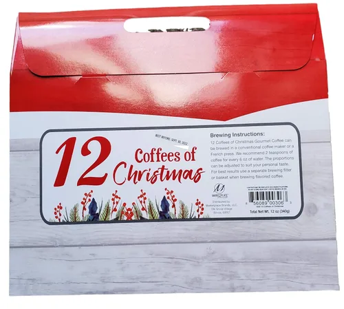 Miniatura 2 de Set de regalo de 12 cafés gourmet de Navidad