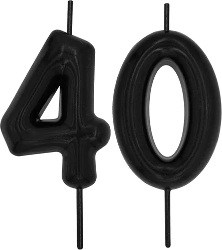 Miniatura 284 de DERVENTA Vela con números de 2.36 pulgadas, decoración perfecta para cumpleaños, brunch, postre, pastel, 1 pieza (número 0 rosa)