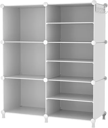AWTATOS Organizador de Armario de 6 Cubos Estantes de Almacenamiento Portátiles Organizadores de Ropa y Almacenamiento Estantería Cúbica Apilable