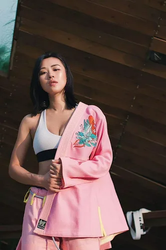 Miniatura 4 de FLUORY BJJ Gi - Traje de Jiu Jitsu brasileño para mujer, kimonos femeninos, uniforme BJJ