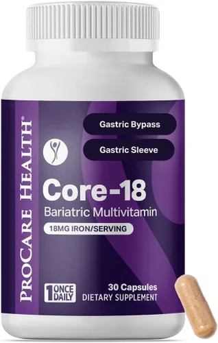 Miniatura 9 de ProCare Health Multivitamínico bariátrico con 18 mg de hierro (suministro de 3 meses) vitaminas posoperatorias pacientes de cirugía bariátrica