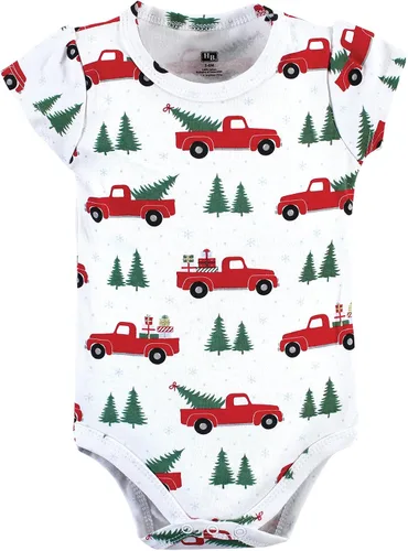 Miniatura 4 de Hudson Baby Conjunto de canastilla de algodón unisex para bebé