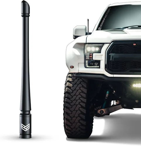 Miniatura 10 de RONIN FACTORY Antena de camión para Ford F150 F250 F350 Super Duty Raptor Bronco (21-23) Lightning Dodge RAM 1500 Accesorios - Antirrobo - Seguro