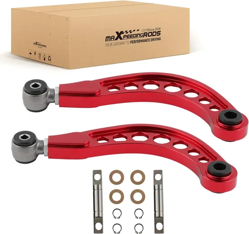 maXpeedingrods Brazos de control superiores traseros para Honda Civic Coupe Sedan Acura CSX-S 2006-2015, Camber ajustable 3°