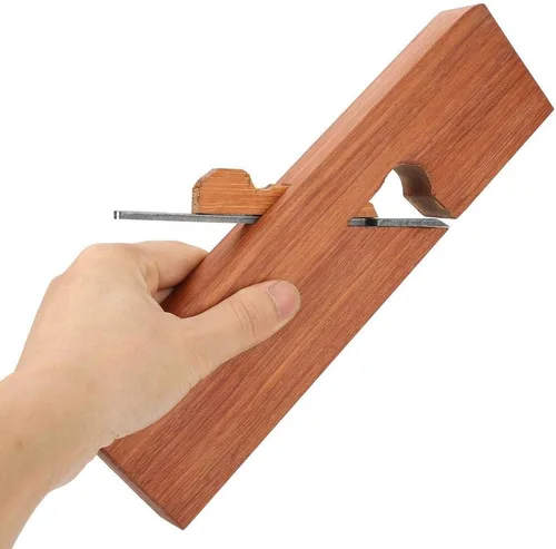 Miniatura 5 de Herramienta de mano de avión de madera de palisandro para madera de corte de madera herramienta de carpintería de 9.646 in