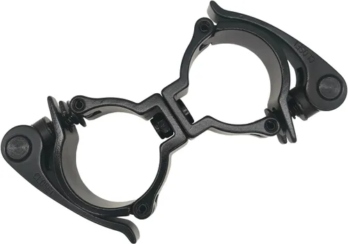 Miniatura 3 de Acoplador giratorio de armadura de iluminación F34 1.88-2 pulgadas Tubo de aleación de aluminio resistente 220 libras para iluminación de escenario