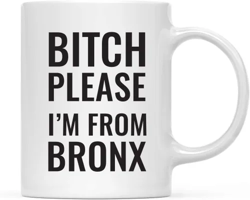 Miniatura 30 de Andaz Press Taza de café de 11 onzas, regalo de broma, Bitch Please I'm from Alabama, paquete de 1, incluye caja de regalo, divertidas ideas