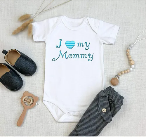 Miniatura 3 de I Love my Mommy - Mameluco para bebé, recién nacido